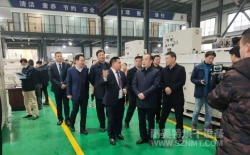 湖南省常德市市委書記、市長等領(lǐng)導蒞臨湖南省耐美特智能烘干工業(yè)設(shè)備有限公司視察指導工作